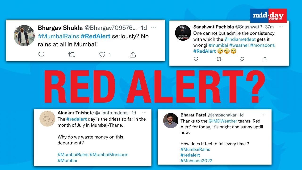 What Happened To IMD's Red Alert On Friday? Ask Mumbaikars