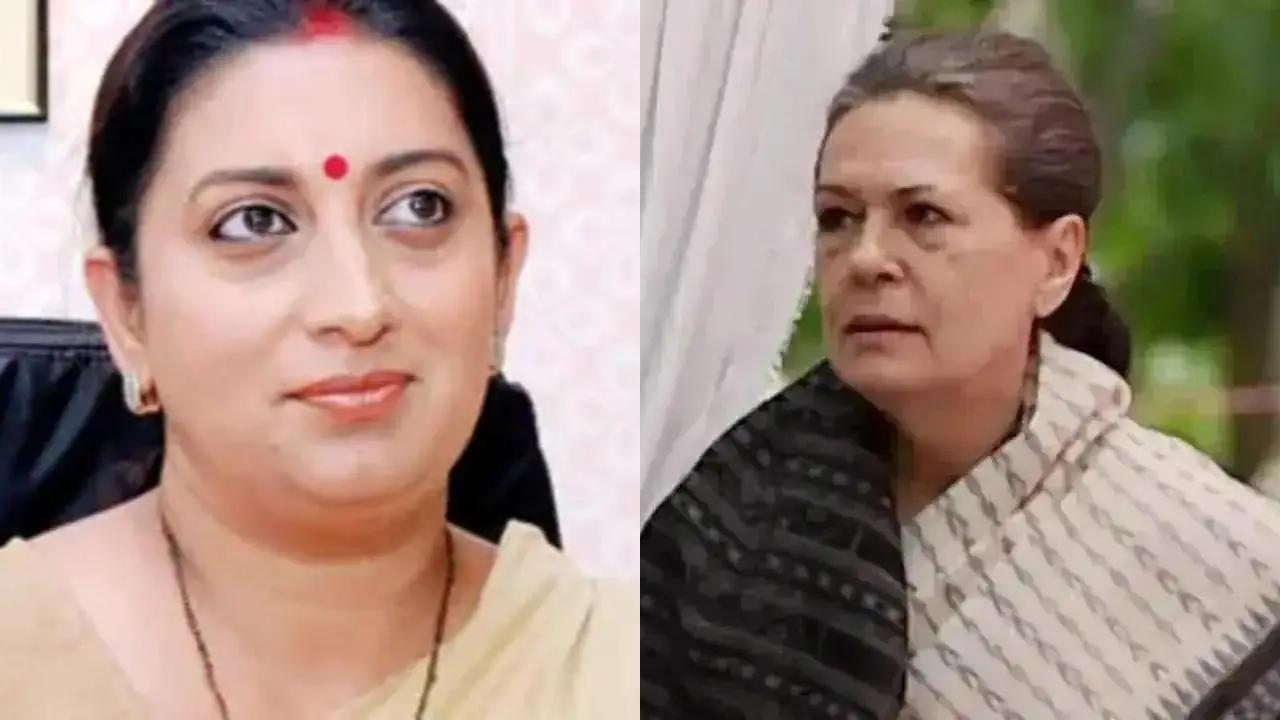 Smriti Irani accuses Sonia Gandhi of sanctioning humiliation of President Droupadi Murmu