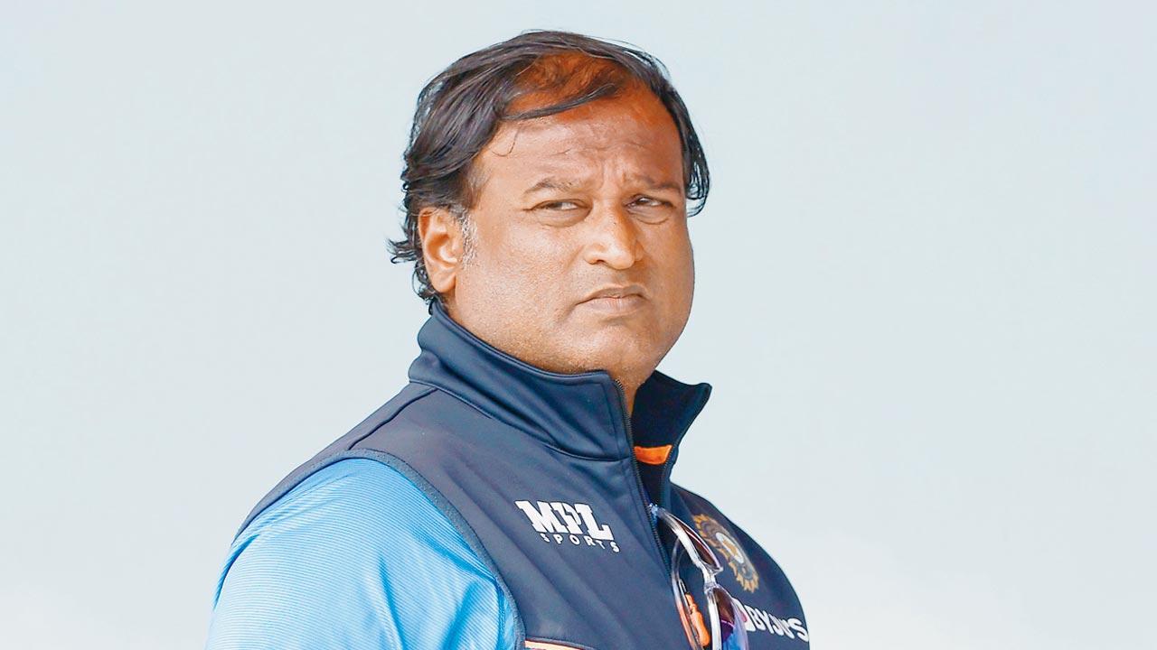 Head coach Ramesh Powar