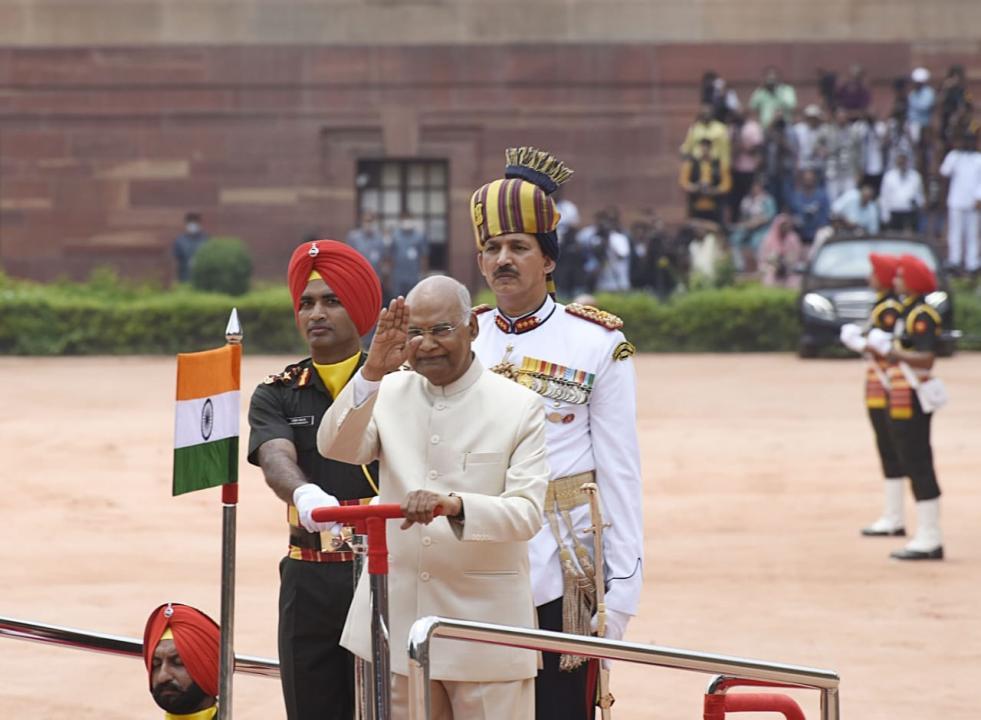 Overwhelmed by farewell given to me: Former President Ram Nath Kovind