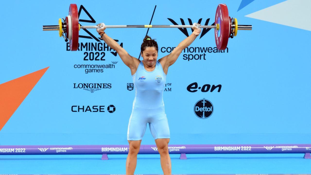 CWG 2022: Ace Indian weightlifter Mirabai Chanu wins India's first gold medal