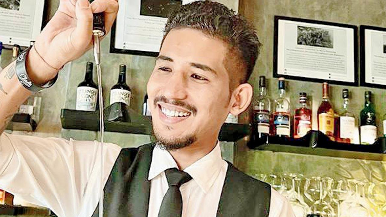 Bunty S, head mixologist, The Daily All Day