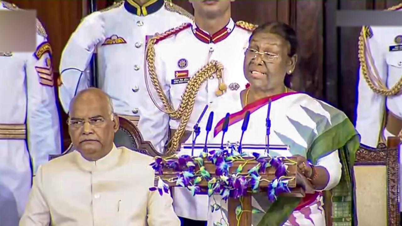 In her first presidential speech, Droupadi Murmu said, 