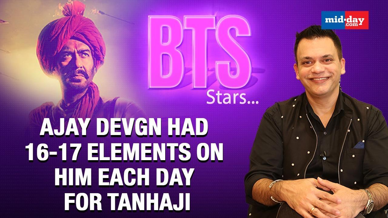 Ajay Devgn Had 16-17 Elements On Him Each Day For Tanhaji