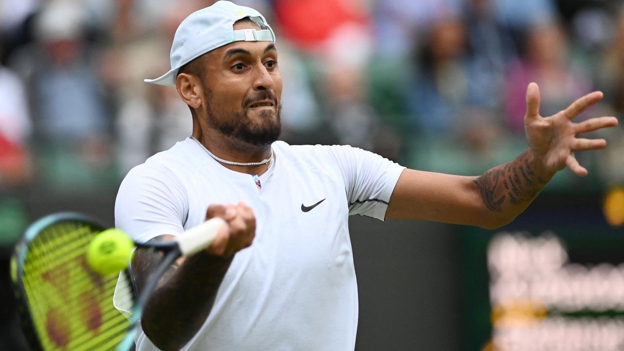 Wimbledon: Nick Kyrgios gets past Stefanos Tsitsipas to secure fourth-round spot