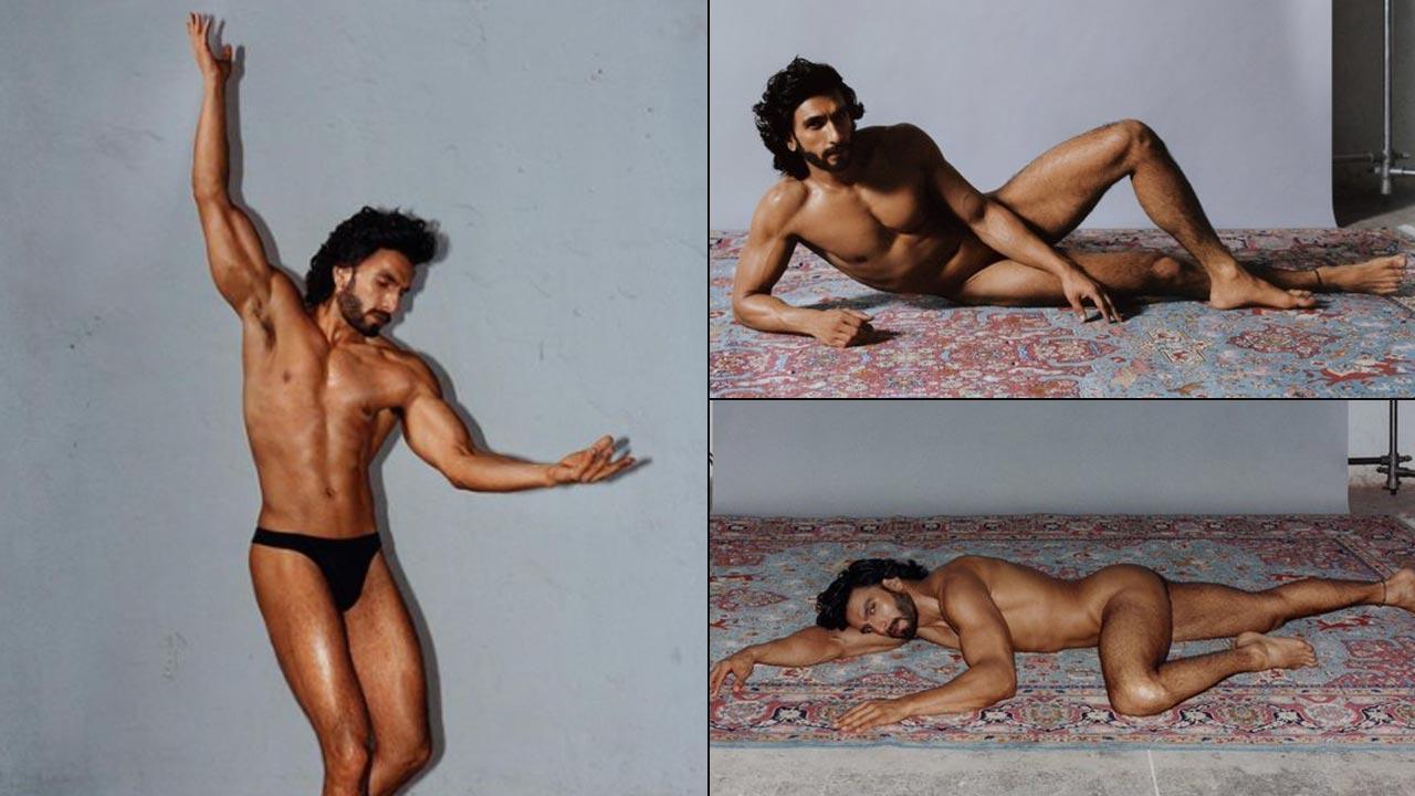 Ranveer Singh breaks the internet; goes 'nude' for magazine shoot