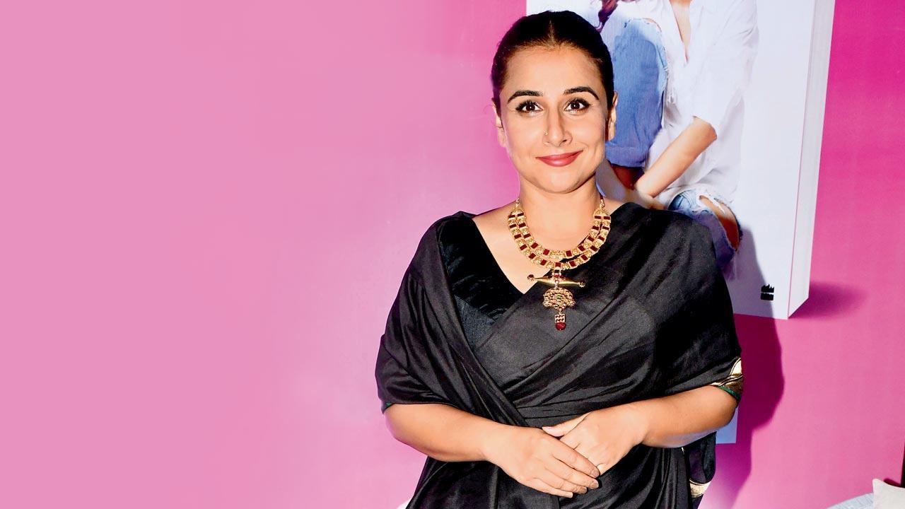 Up and about: Ooh la la, Vidya Balan!