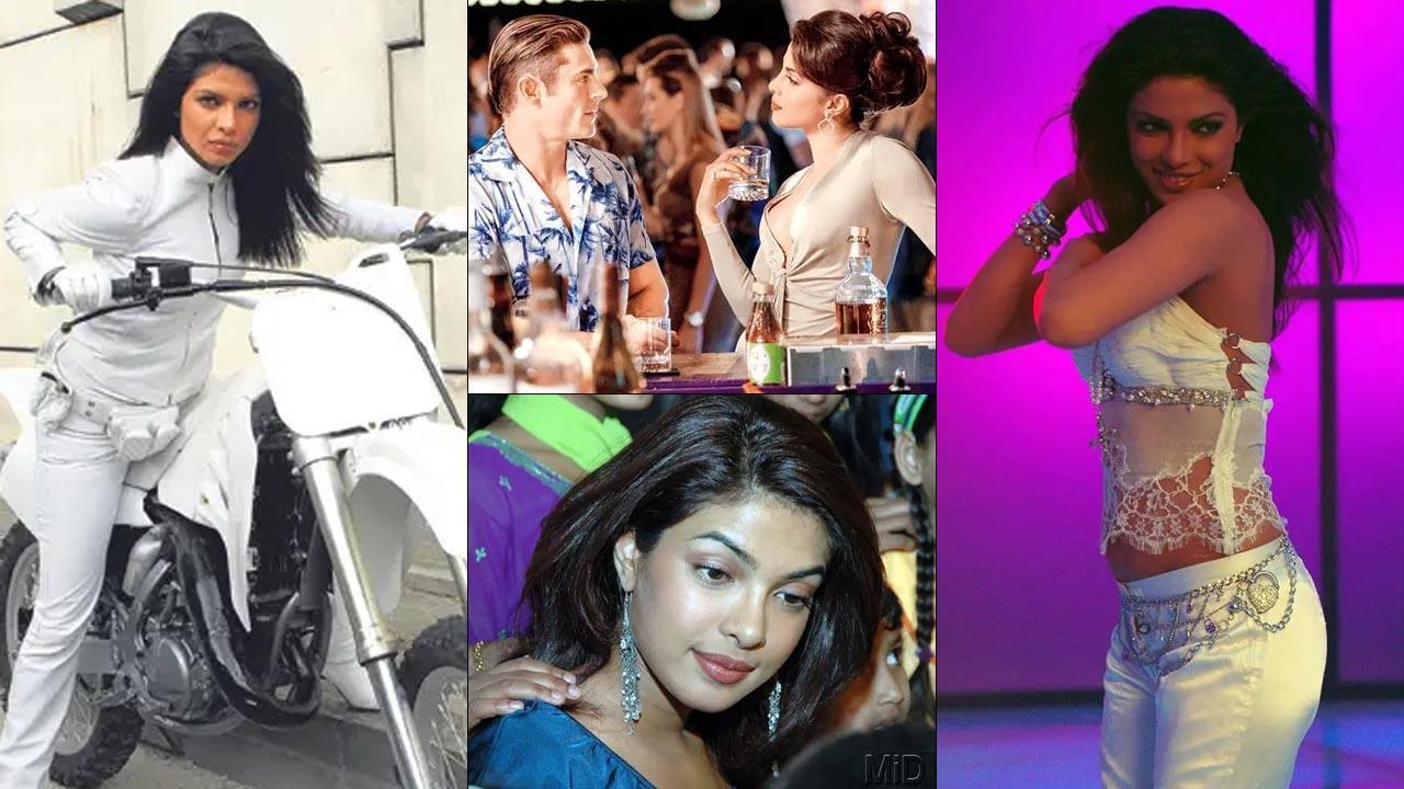 A collage of Priyanka Chopra