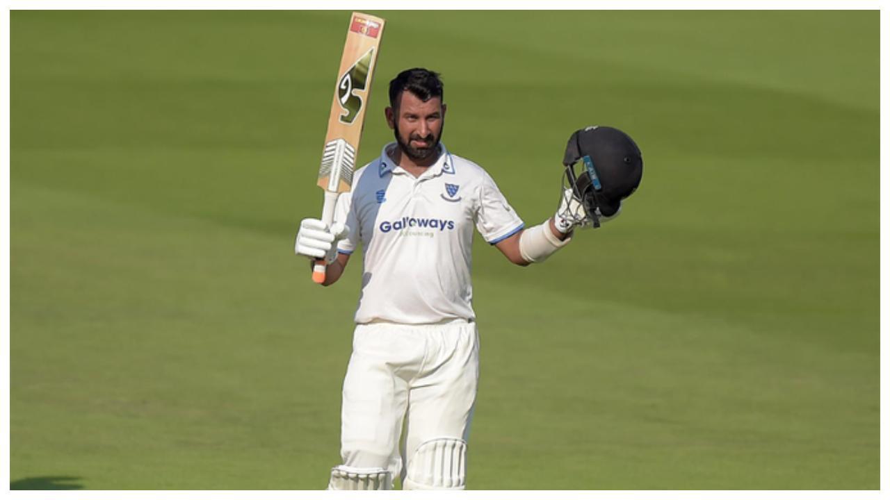 Cheteshwar Pujara continues his rich vein of form in County Cricket, hits third double ton for Sussex