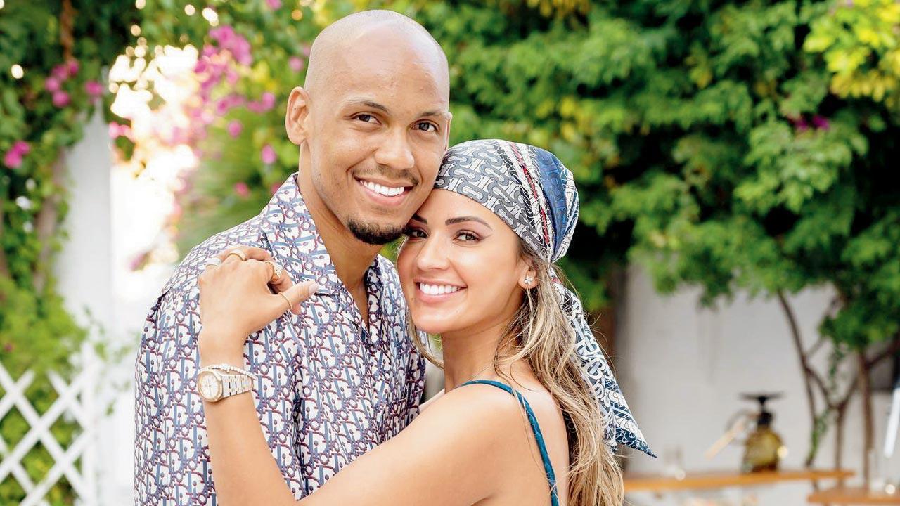 Fabinho wants wife to be careful of what she posts