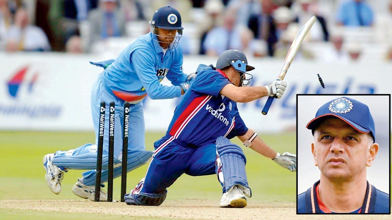 Rahul Dravid then and now!