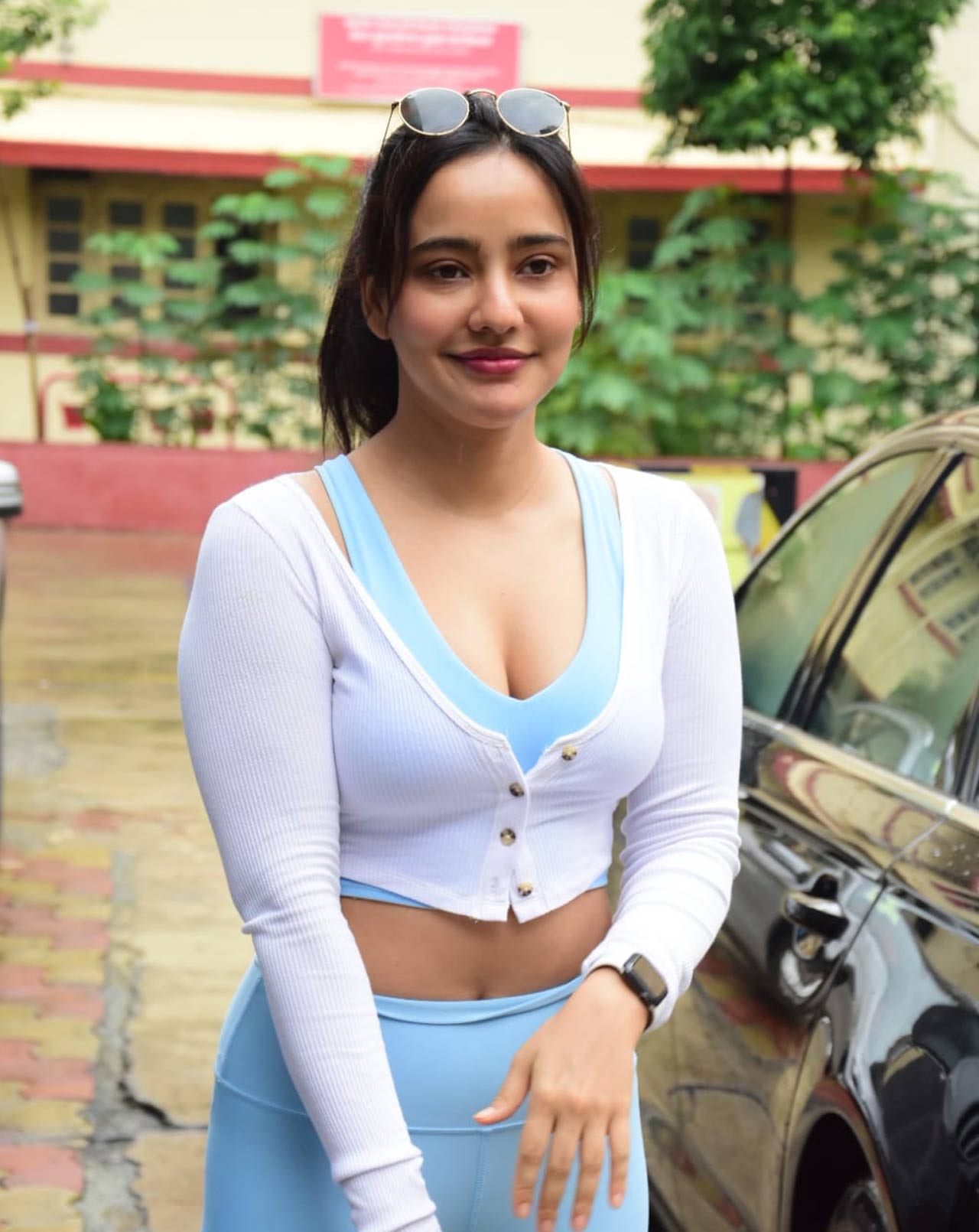 For those unaware, Neha and Aisha Sharma are actors. Neha is best known for her roles in 'Crook', 'Yamla Pagla Deewana 2', and 'Illegal' among others. On the other hand, Neha was seen sharing screen space with John Abraham in 'Satyameva Jayate'