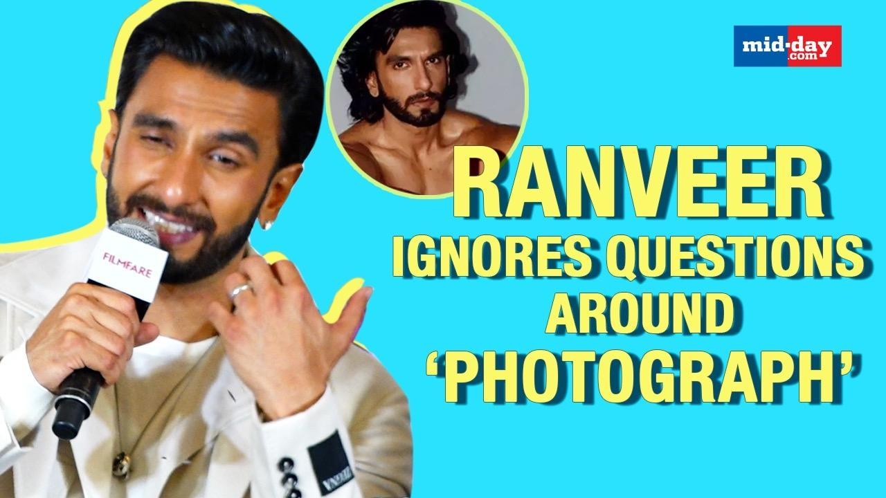 Ranveer Singh Ignores Questions Around ‘Photograph’