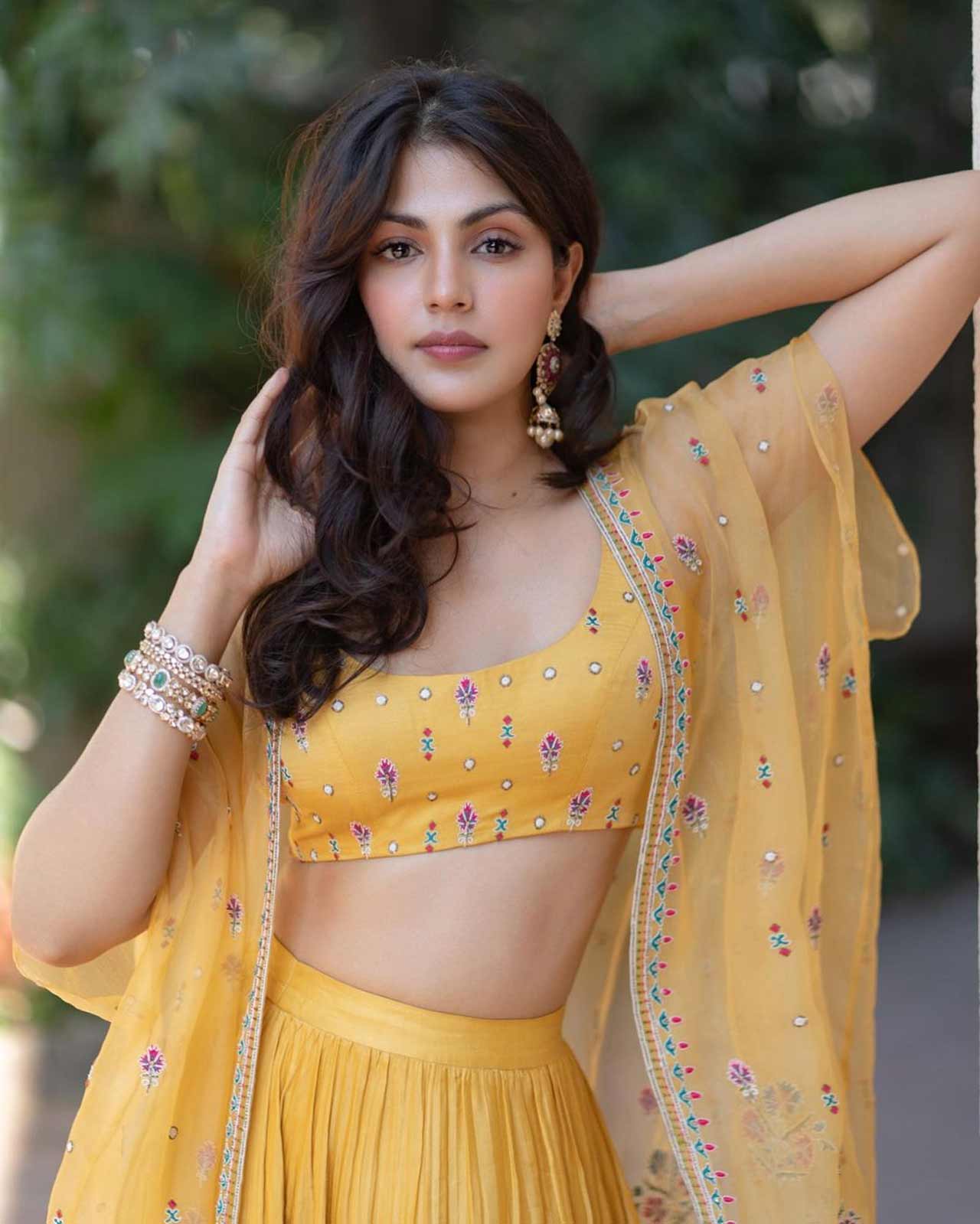 Rhea Chakraborty, who is BFF with Shibani Dandekar, also attended the actress's wedding with Farhan Akhtar, which happened in December 2021