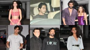Gauri Khan, Aryan Khan, Malaika Arora, Arjun Kapoor at Ritesh Sidhwani's bash