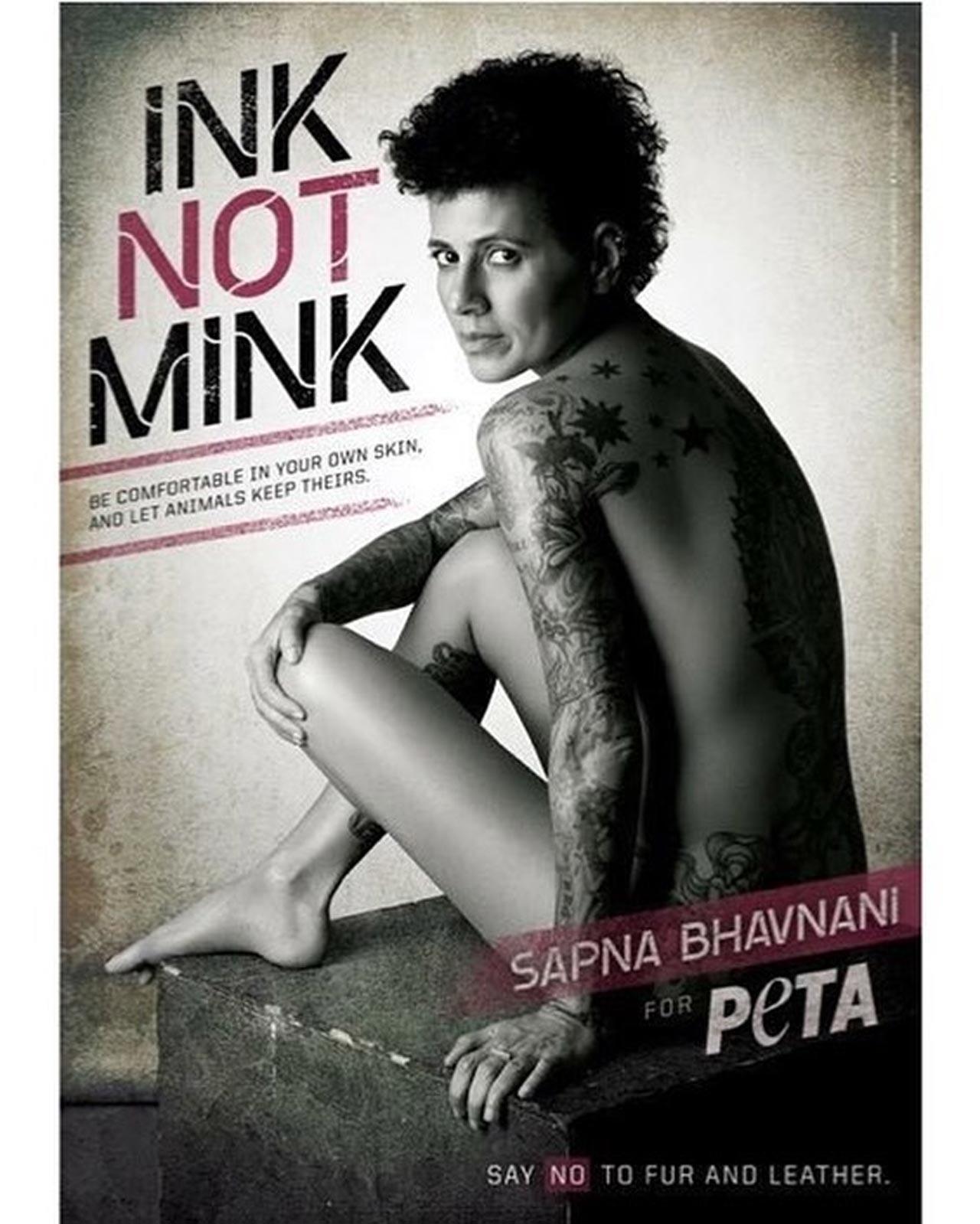 Sapna Bhavnani
Sapna Bhavnani, a celebrity hairstylist, rose to prominence after appearing on the controversial reality show 'Bigg Boss 6'. But did you know that she stripped it all off for a PETA advertisement? (Photo courtesy: Sapna Bhavnani's Instagram account)