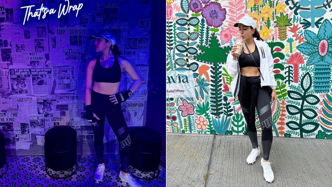 Sara Ali Khan shows off her washboard abs in latest pictures; Check it out!