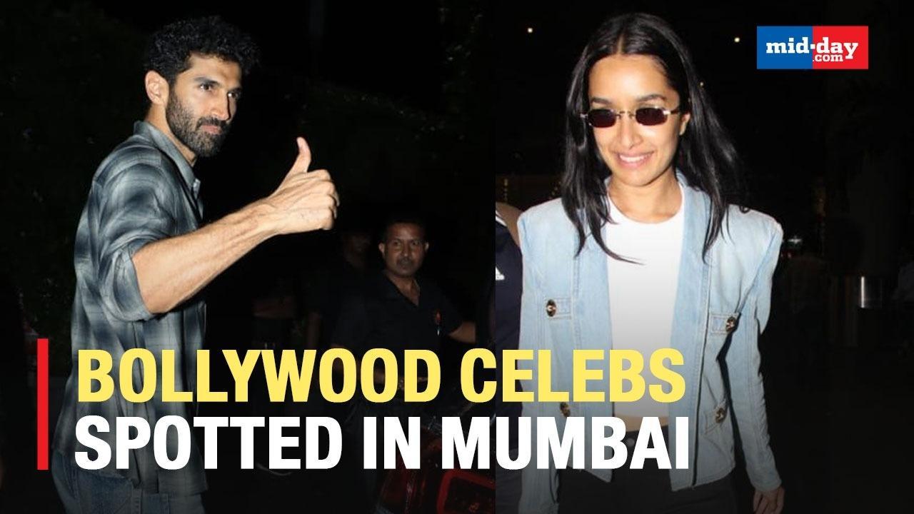 Shraddha Kapoor, Aditya Roy Kapur And Other B-Town Celebs Spotted In Mumbai