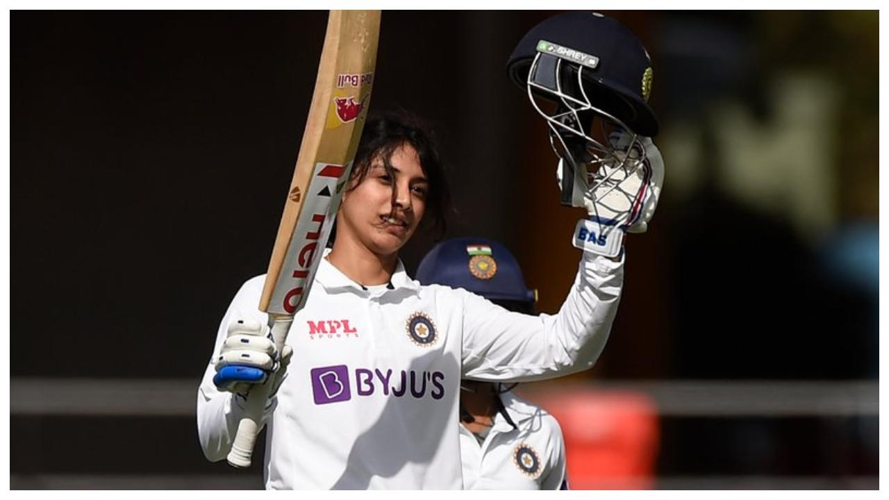 Smriti has also played 4 Tests and has 1 century and 2 fifties