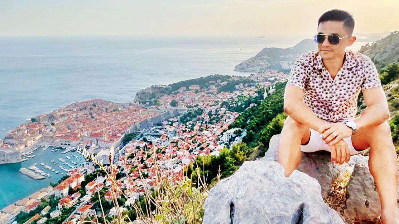 Indian Football star Sunil Chhetri chills in Croatia
