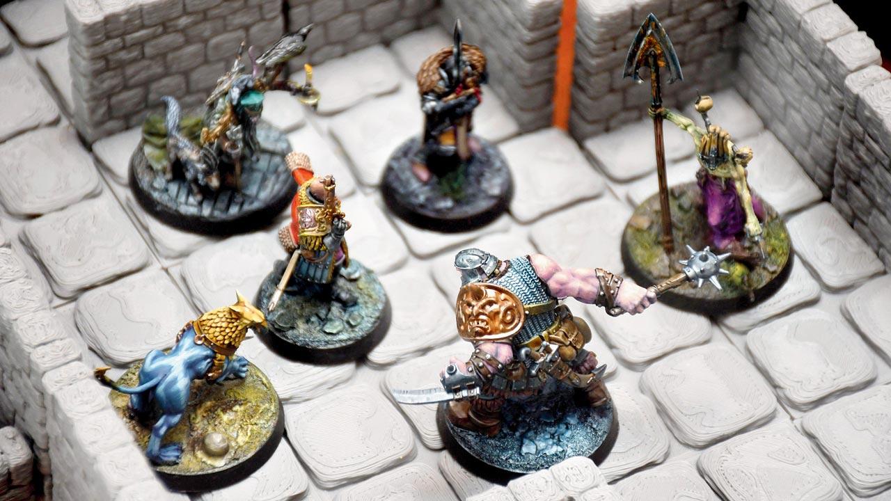 Investing in miniatures and other items such as maps and dice is not mandatory, but it helps enhance the experience