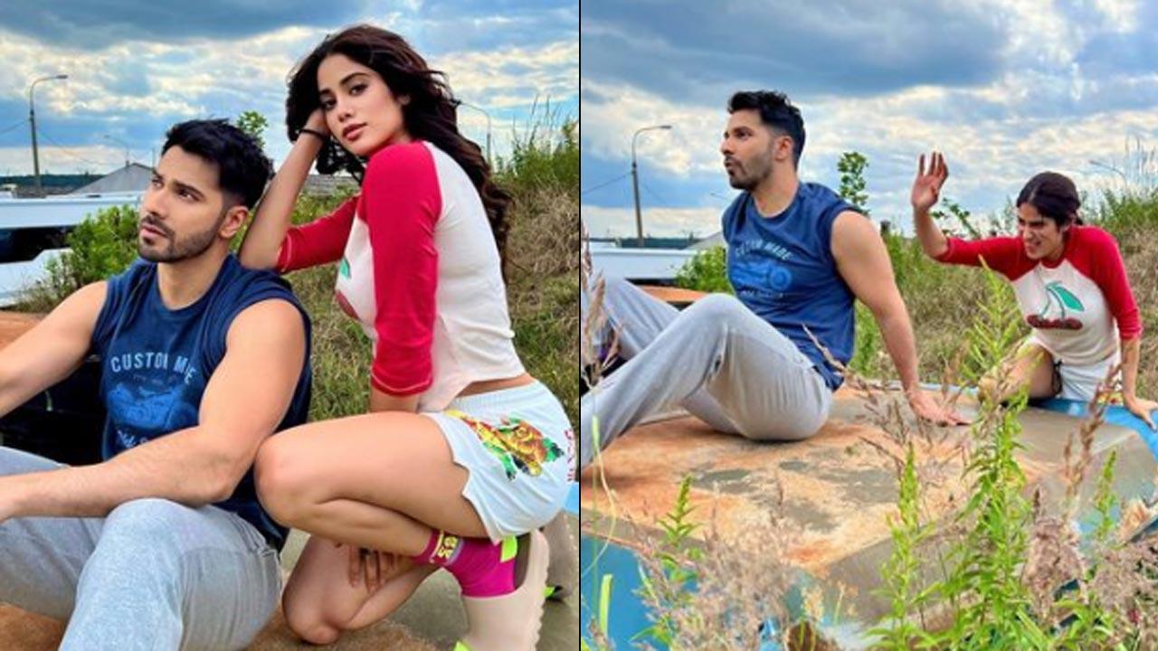Janhvi Kapoor and Varun Dhawan drop pictures from 'Bawaal' shoot in Poland