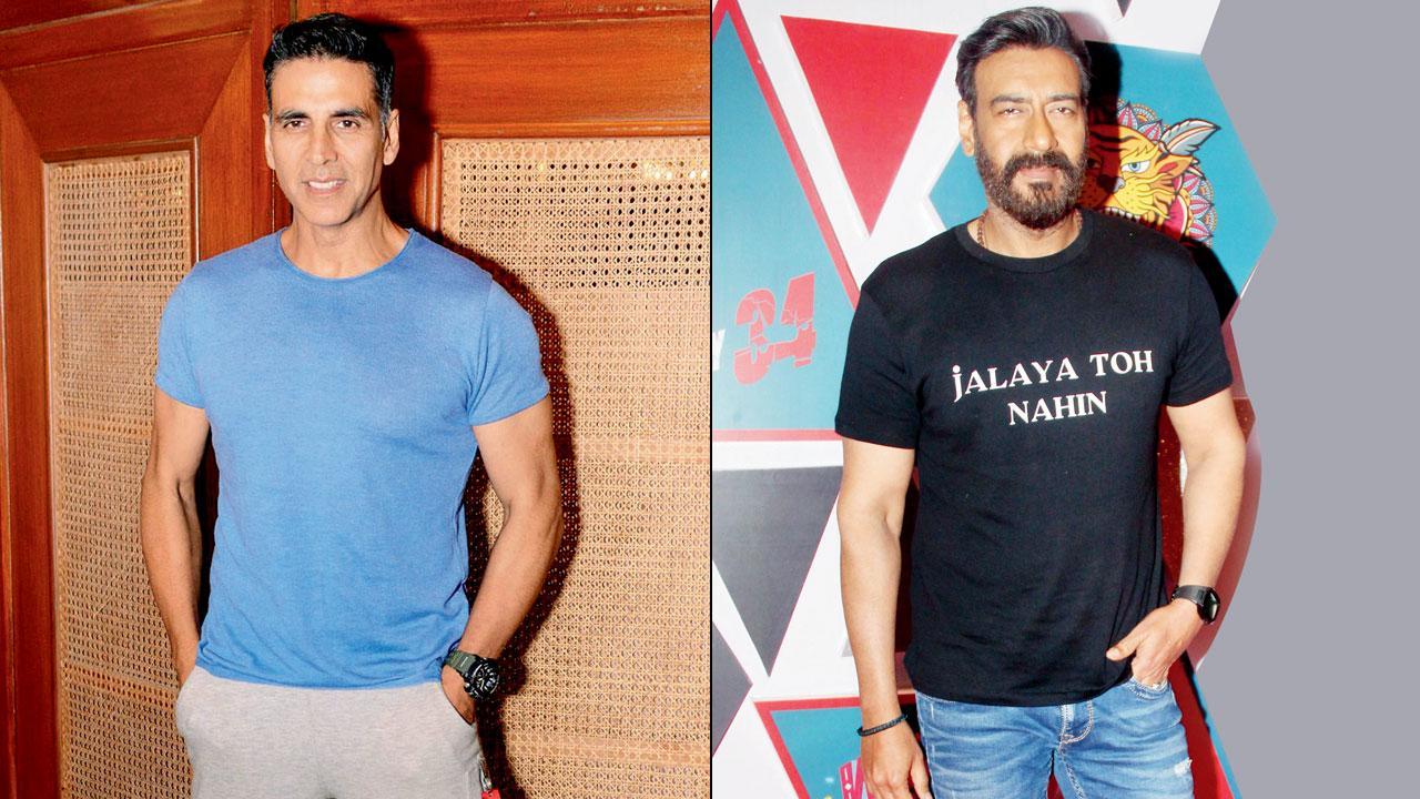 Have you heard? Akshay Kumar and Ajay Devgn set for a box-office clash