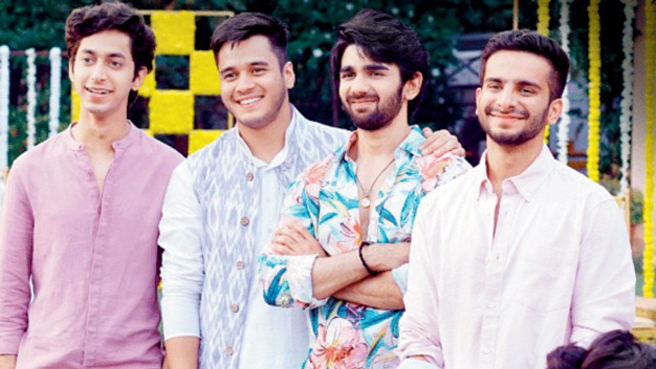 Mihir Ahuja, Anshuman Malhotra, Preet Kammani and Vishnu Kaushal