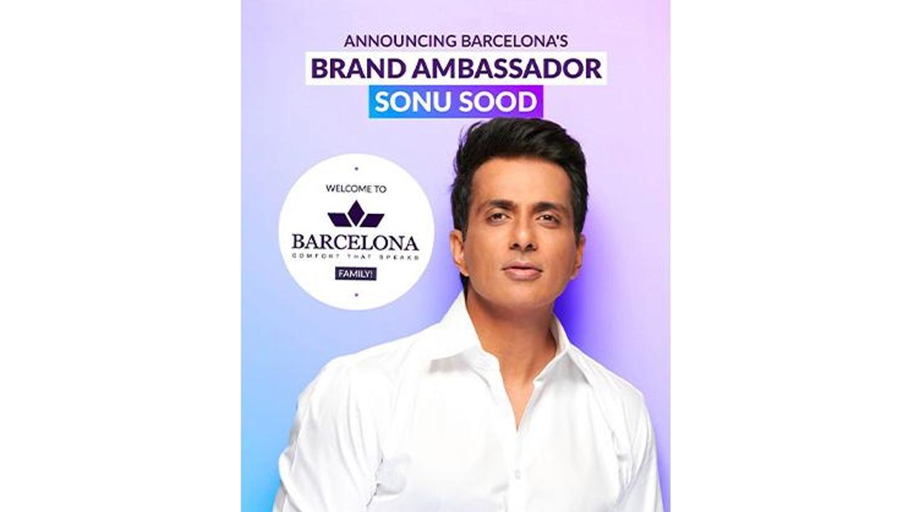 Sonu Sood to be the new style icon & brand ambassador of Barcelona