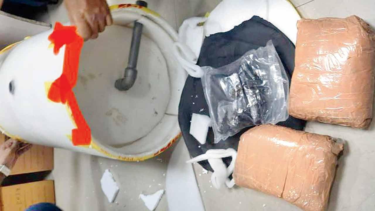Mumbai Crime: NCB finds charas in water purifier; franchise owner of top courier firm arrested