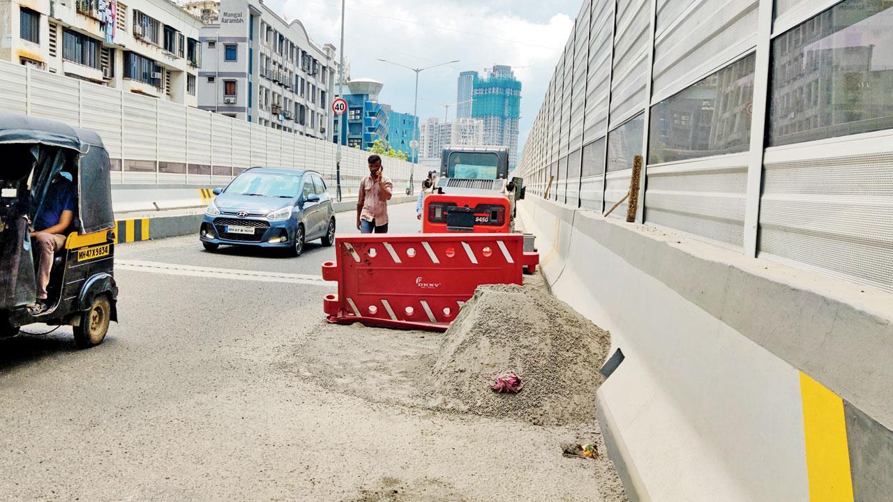 Mumbai: Commuters complain about newly built bridge on Borivli's Kora Kendra flyover