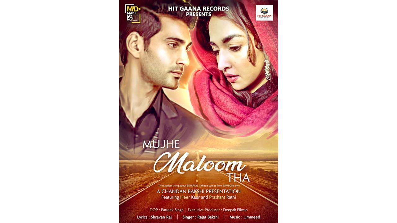 This sad romantic song MUJHE MALOOM THA is winning every heart on Youtube