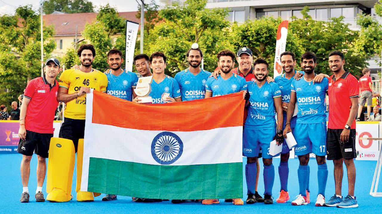 Indian men beat Poland 6-4 in final to emerge champs