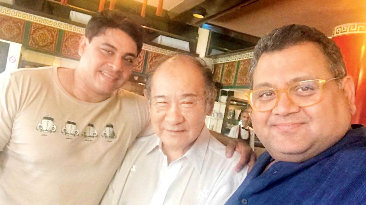 Tulun Chen with Broacha and Vijayakar