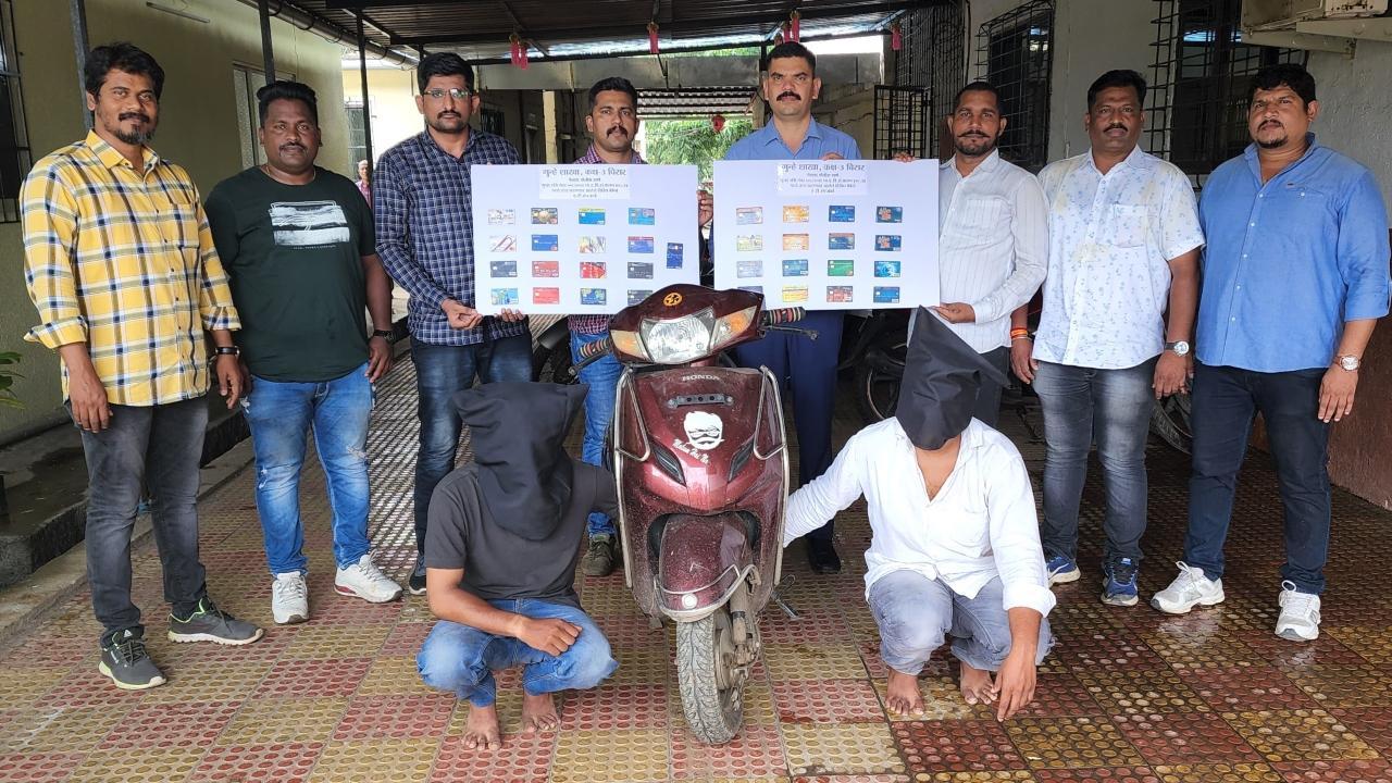 Maharashtra: Duo held for conning people at ATM kiosks', 34 cards seized