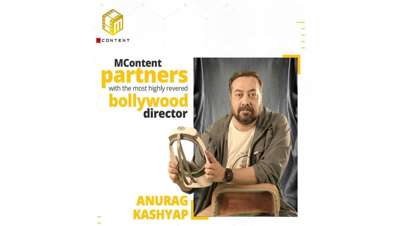 MContent teams with renowned filmmaker Anurag Kashyap for mentorship and funding program in India
