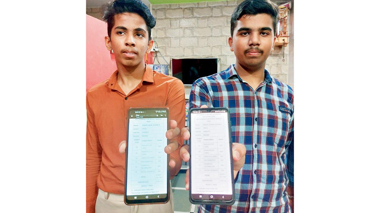 Mumbai: Mulund brothers twin on SSC scores