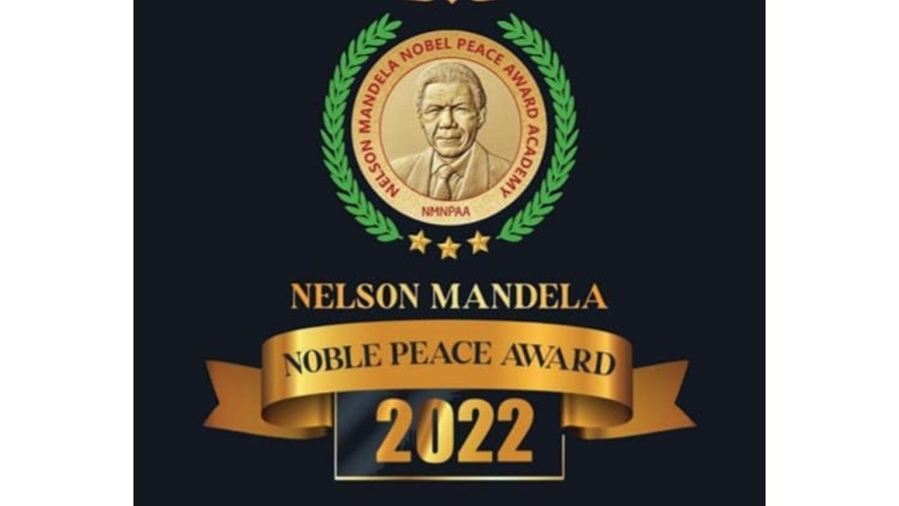 nelson mandela nobel peace prize medal
