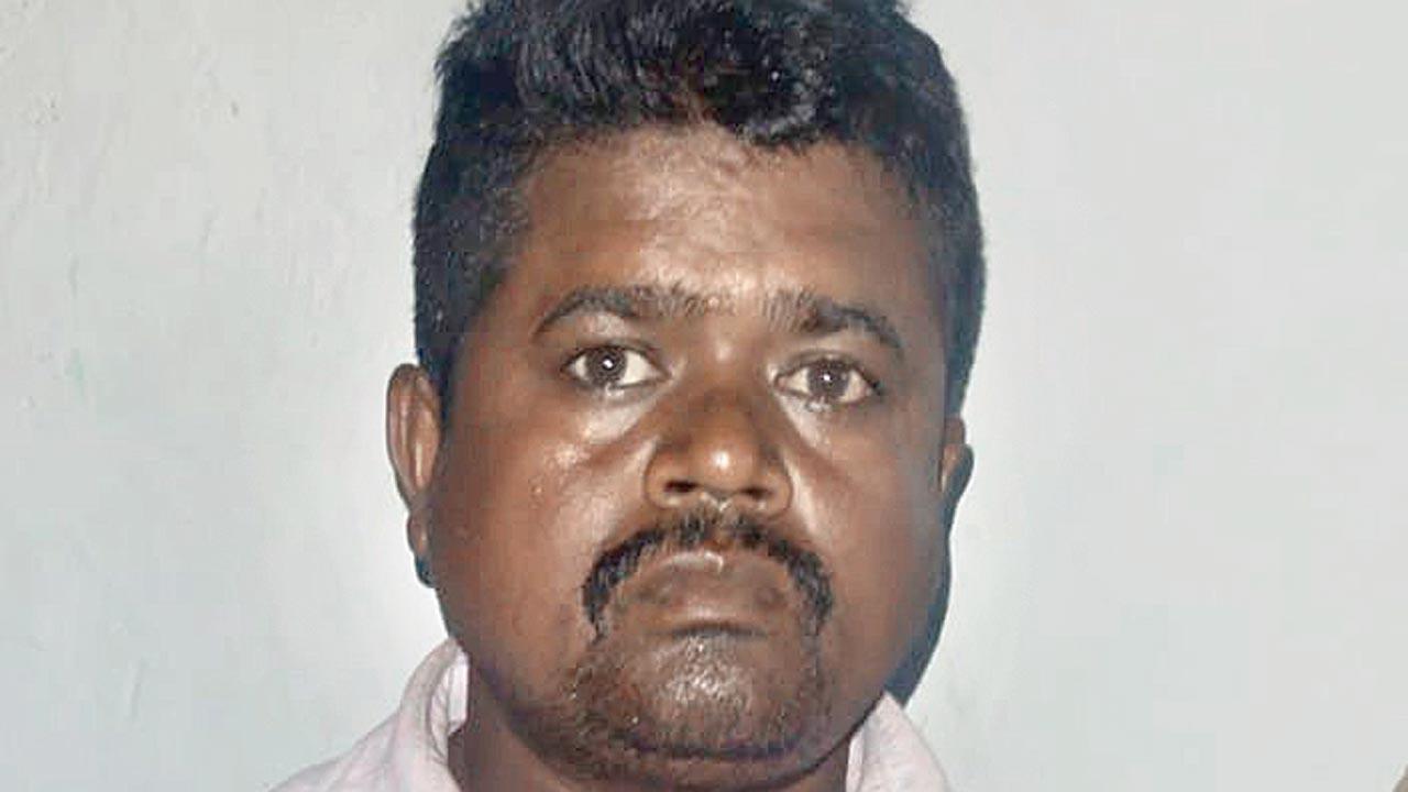 The arrested accused Dilip Vishwas