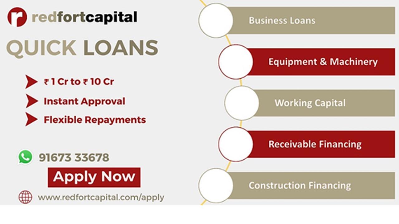 Red Fort Capital’s NBFC Targets Rs 200 Cr Industrial Loan Portfolio