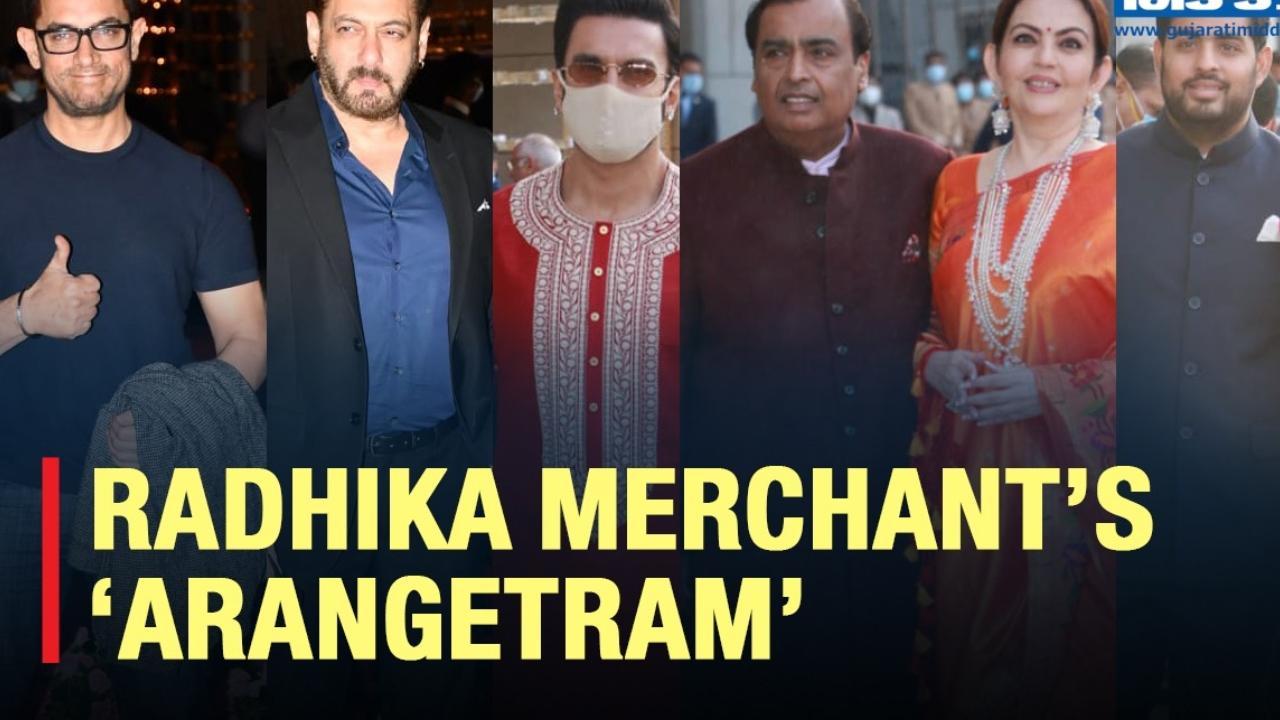 Ranveer, Aamir, Salman Join The Ambanis For Radhika Merchant’s ‘Arangetram’