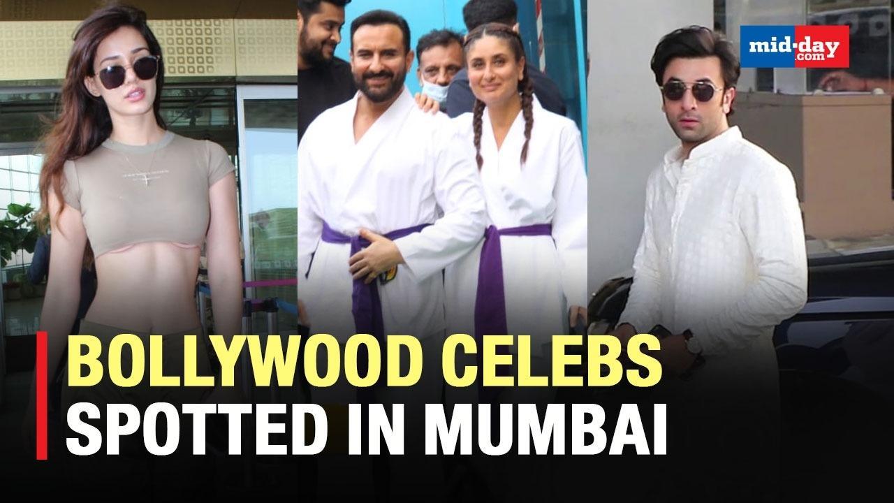 Ranbir Kapoor, Kareena Kapoor and Other B-Town Celebs Spotted In Mumbai