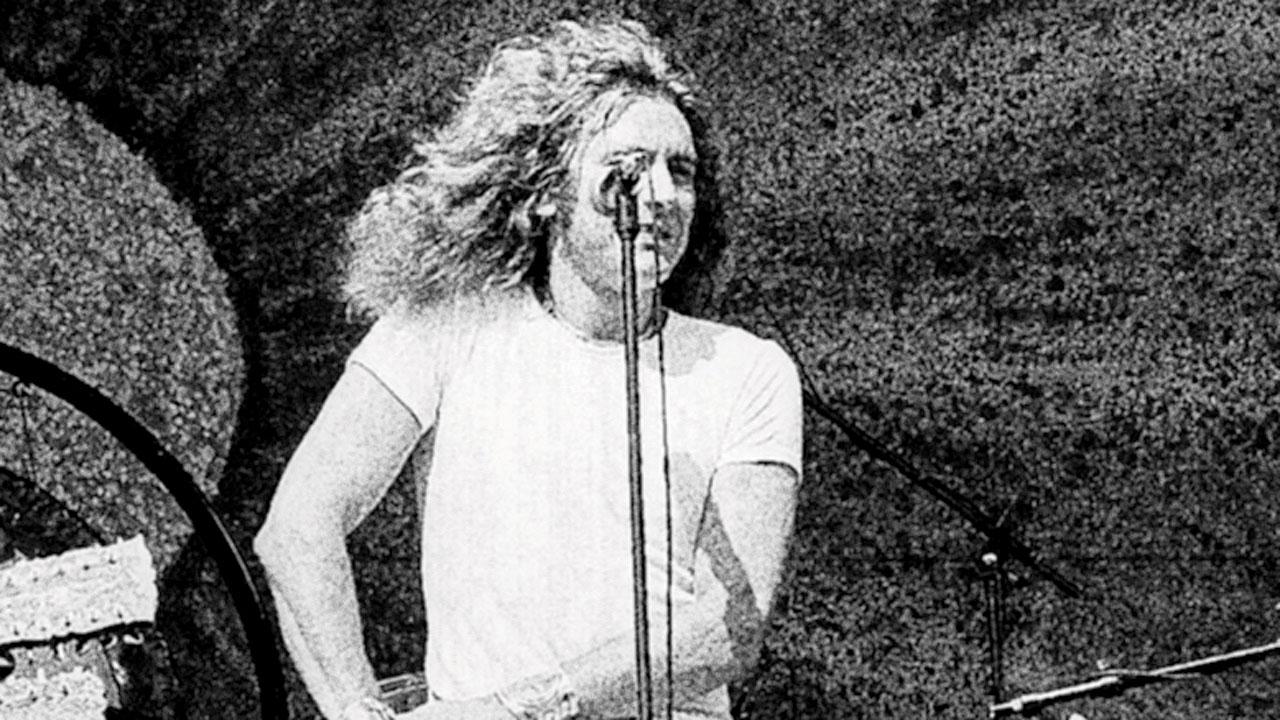 Robert Plant of Led  Zeppelin at a gig. Pic Courtesy/Getty Images