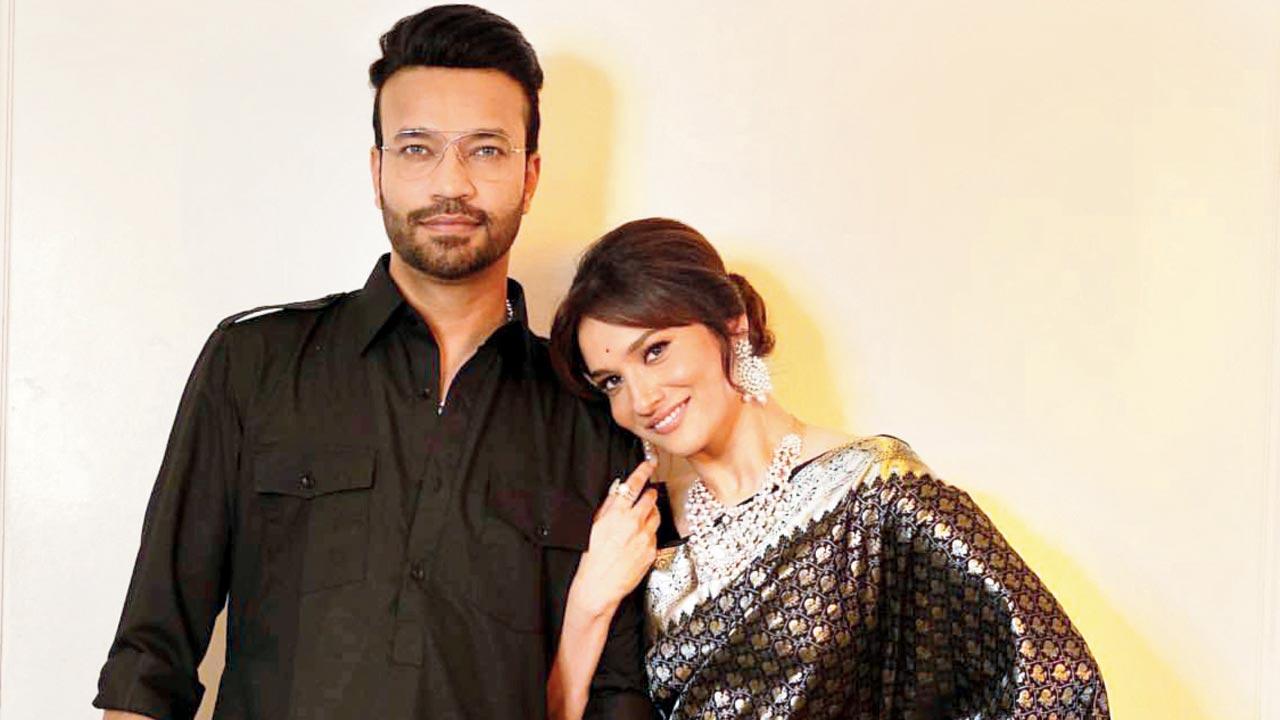 Ankita Lokhande with husband Vicky Jain