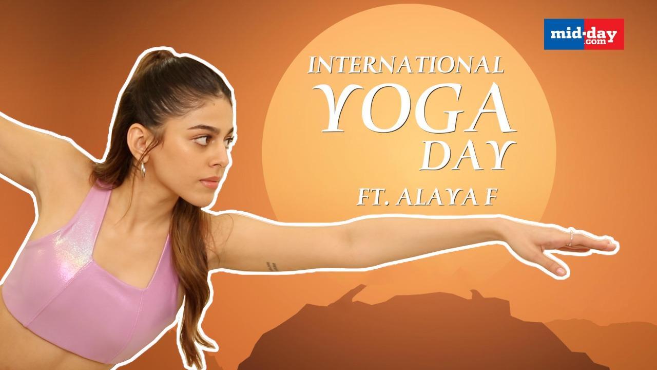 International Yoga Day! Alaya F: My journey with yoga started on Instagram