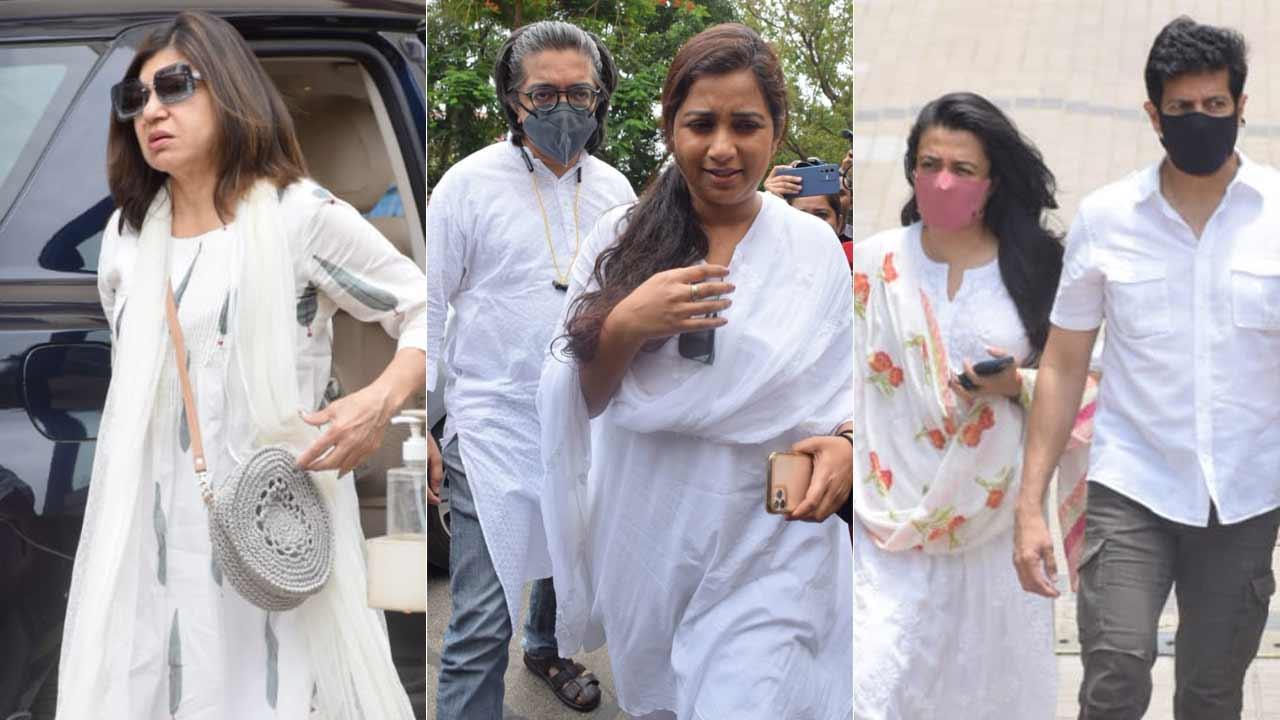 Alka Yagnik, Shreya Ghoshal, Mini Mathur, Kabir Khan attend KK's last rites