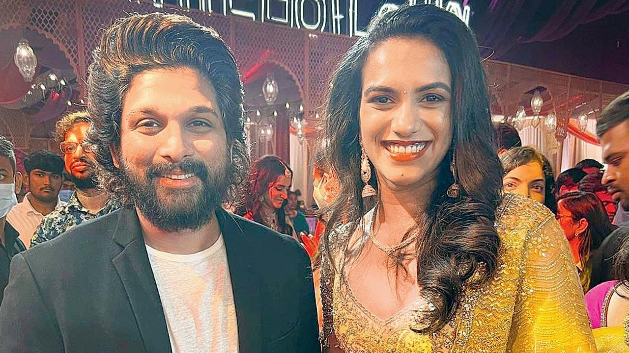 PV Sindhu catches up with ‘stylish star’ Allu Arjun