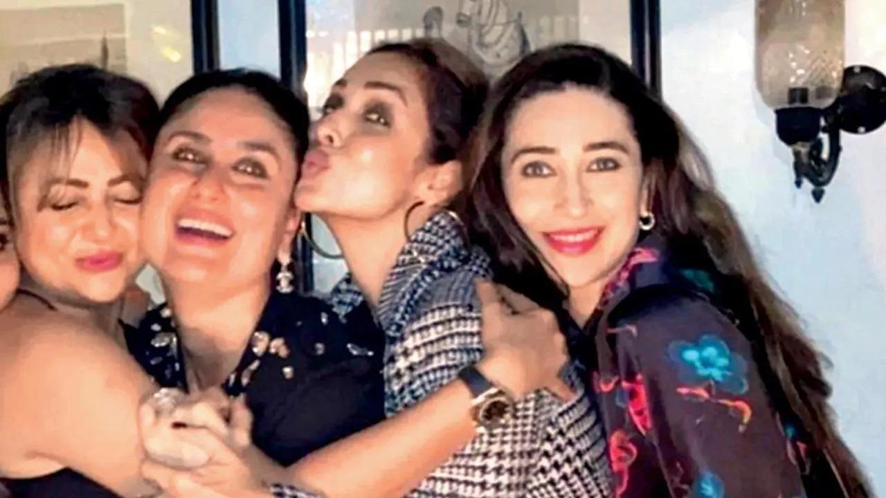 Remember the time when Kareena Kapoor Khan revealed that she has a WhatsApp group named Guts — consisting of sister Karisma Kapoor, bestie Amrita Arora, Malaika Arora and Karan Johar — where they dissect fellow stars’ outfits and airport looks? Well, we can’t be privy to their chats, but if the latest rumours are anything to go by, we might just get an insider pass to their glamorous lives. mid-day has learnt that Bollywood’s OG girl gang — Kareena, Karisma, Malaika and Amrita — are set to team up for a Netflix show titled Guts. Read full story here