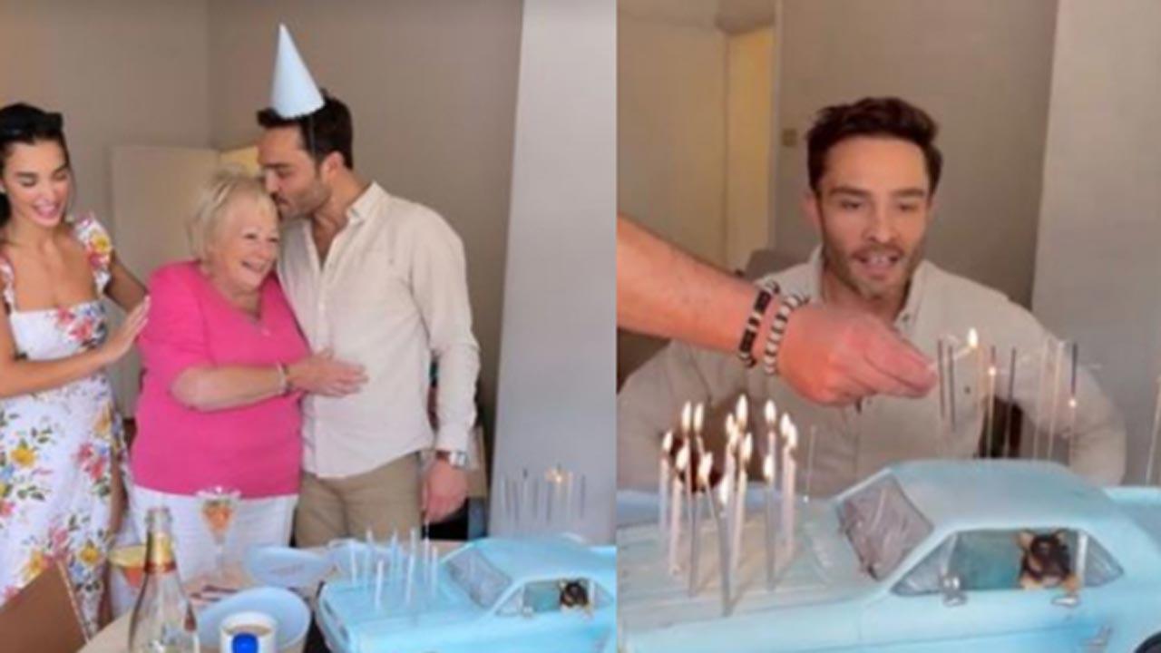 'Gossip Girl' star Ed Westwick brings in 35th birthday with beau Amy Jackson