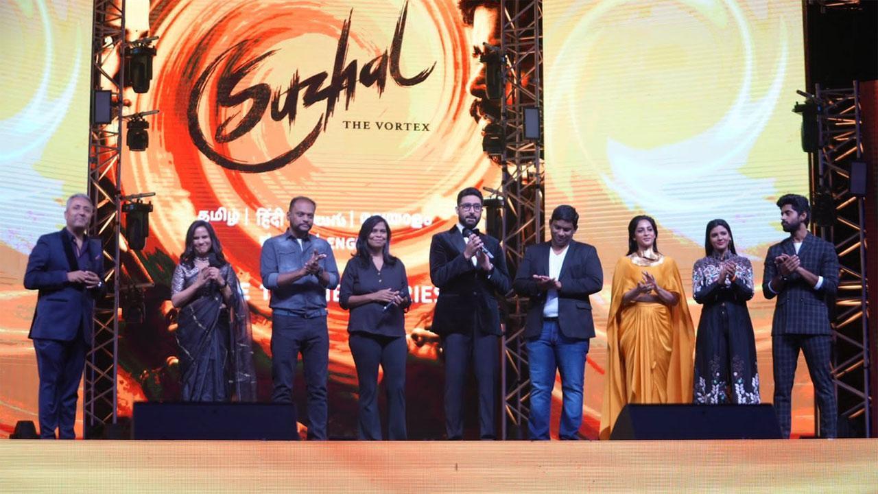 Abhishek Bachchan presents Tamil Series 'Suzhal – The Vortex' at IIFA Rocks